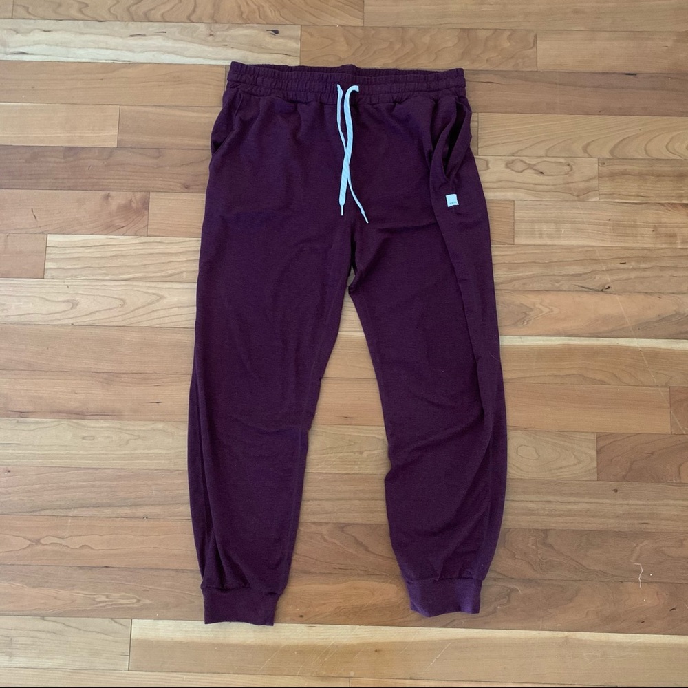 Vuori Performance Jogger, Cerise Heather, Large